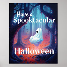 Een spectaculaire Halloween-spook Poster