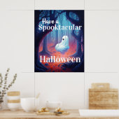 Een spectaculaire Halloween-spook Poster (Keuken)