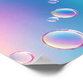 Een spectrum van kleuren weergeven poster (Hoek)