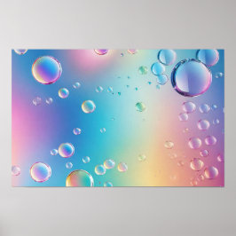 Een spectrum van kleuren weergeven poster