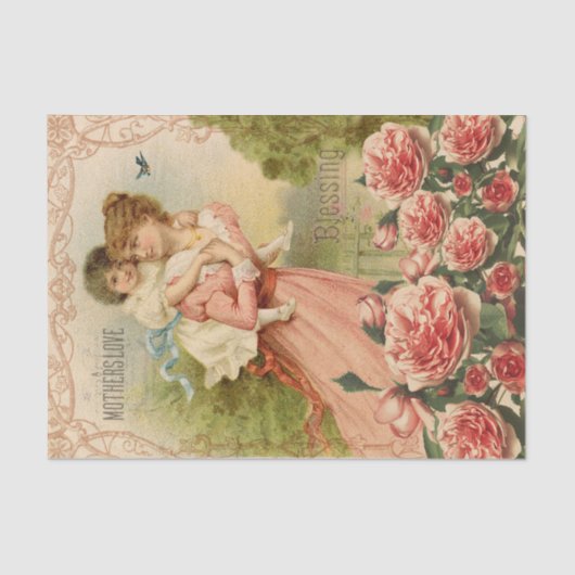 Een speelboek voor moeders tissuepapier (Voorkant)