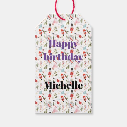 een speelgoed soldier Gift label Cadeaulabel (Voorkant)