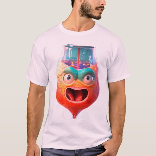 Een speels medisch model dat lijkt op een menselij t-shirt (Voorkant)