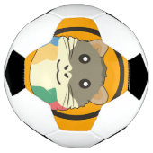 Een speelse en grappige hamster voetbal (Gedraaid)