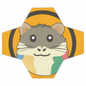 Een speelse en grappige hamster voetbal (Enkel)