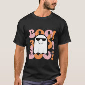 Een speelse Halloween Peek-a-Boo! T-shirt (Voorkant)