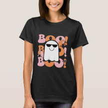 Een speelse Halloween Peek-a-Boo! T-Shirt