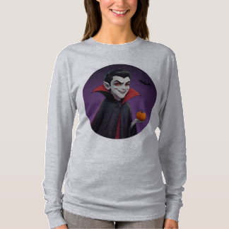 Een speelse Halloween Vampire thema sweatshirt per