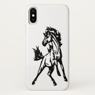 Een speelse springende paard in het wild Case-Mate iPhone case