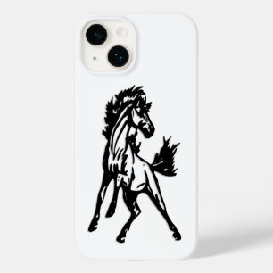 Een speelse springende paard in het wild Case-Mate iPhone 14 hoesje