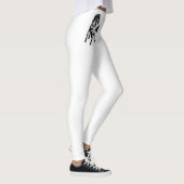 Een speelse springende paard in het wild leggings (Rechts)