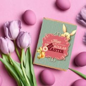 Een SpEGGtacular PaasWenskaart hebben Feestdagenkaart