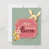 Een SpEGGtacular PaasWenskaart hebben Feestdagenkaart (Voorkant)
