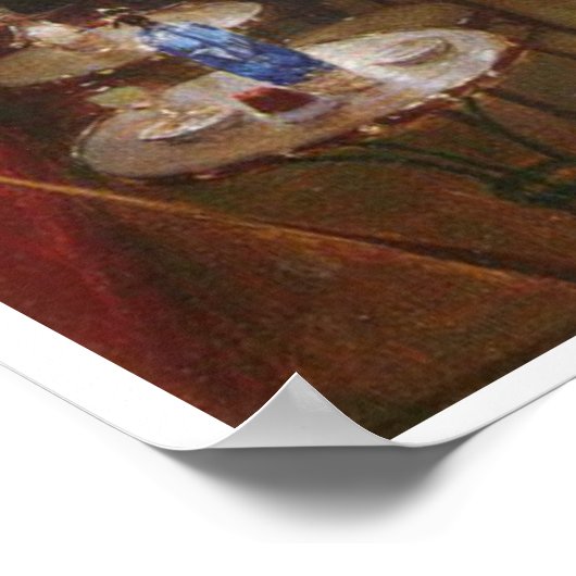 Een spel van Billiards Poster (Hoek)