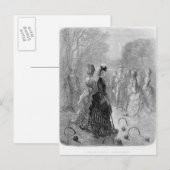 Een spel van Croquet Briefkaart (Voorkant / Achterkant)