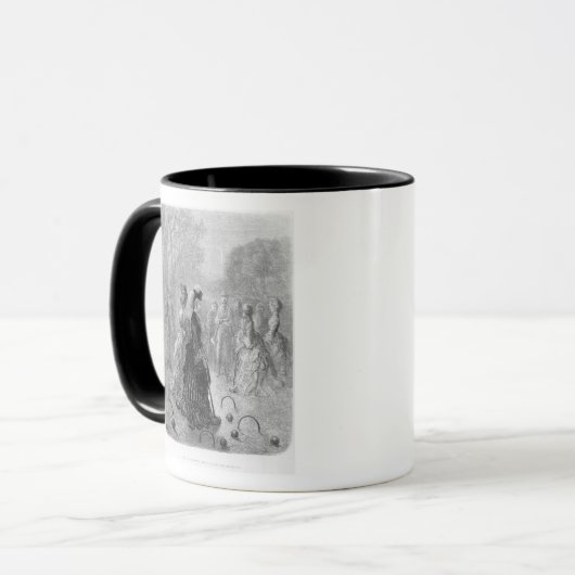 Een spel van Croquet Mok (Voorkant links)