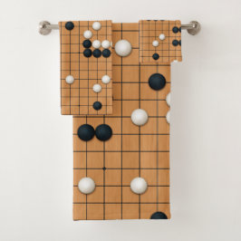 Een spel van Go 6x4 Bad Handdoek