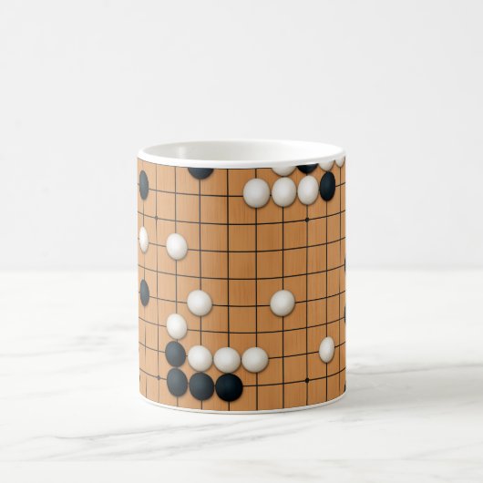 Een spel van Go 6x4 Koffiemok (Center)