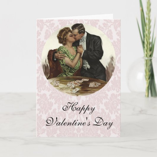 Een spel van Harten Feestdagen Kaart (Voorkant)