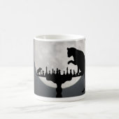 Een spel van kat en muis koffiemok (Center)