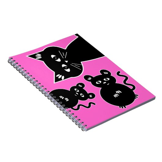 Een spel van kat en muis notitieboek (Rechterzijde)