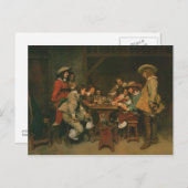 Een spel van Piquet Briefkaart (Voorkant / Achterkant)