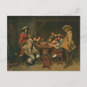 Een spel van Piquet Briefkaart (Voorkant)