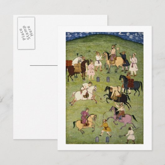 Een spel van Polo, van het Grote Album Clive Briefkaart (Voorkant / Achterkant)