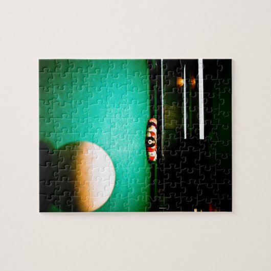 Een spel van pool 2 Puzzle Legpuzzel (Horizontaal)