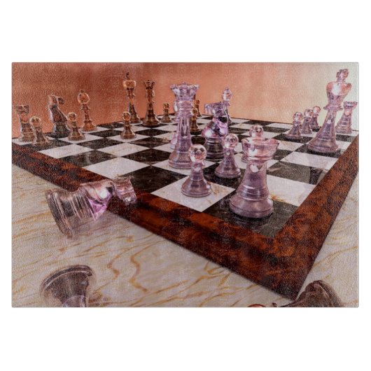 Een spel van schaap snijplank (Voorkant)