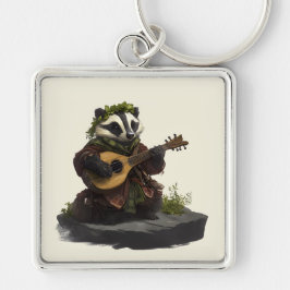 Een speler van sets sleutelhanger