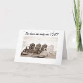 EEN SPELL RELAX ZIEN EN UW BIRTHDAY AANTREKKEN KAART (Voorkant)