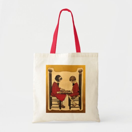 "Een spelletje controleurs" Tote Bag (Voorkant)