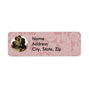 Een spelletje harten etiket