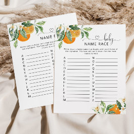 Een spelletje met een Baby-naam