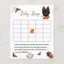 Een spelletje met een kleine zwarte katten baby sh