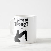 Een spelletje pingpong fancy? koffiemok (Voorkant links)