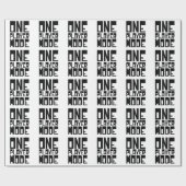 ÉÉN SPELMODUS CADEAUPAPIER (Vlak)