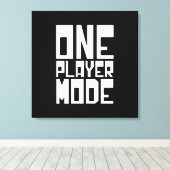 ÉÉN SPELMODUS CANVAS AFDRUK (Insitu (Houten vloer))