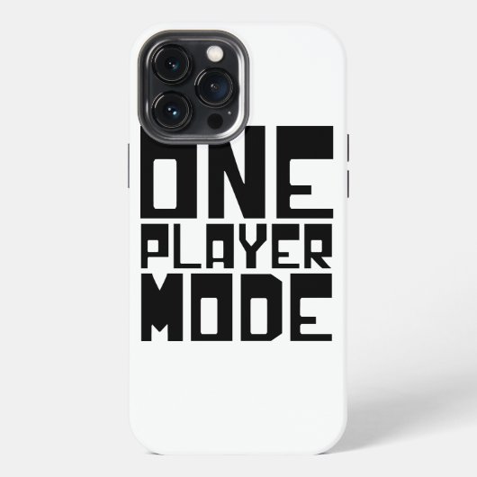 ÉÉN SPELMODUS iPhone HOESJE (Achterkant)