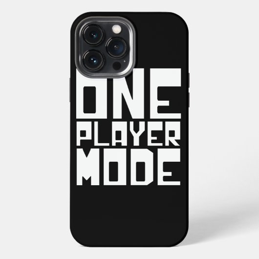 ÉÉN SPELMODUS iPhone HOESJE (Achterkant)