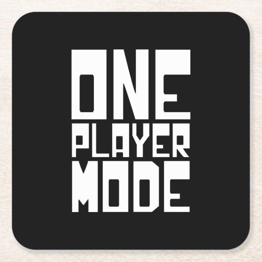 ÉÉN SPELMODUS KARTONNEN ONDERZETTERS (Voorkant)