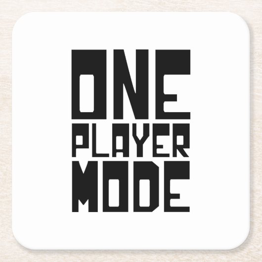 ÉÉN SPELMODUS KARTONNEN ONDERZETTERS (Voorkant)