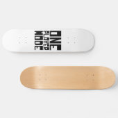 ÉÉN SPELMODUS PERSOONLIJK SKATEBOARD (Horizontaal)