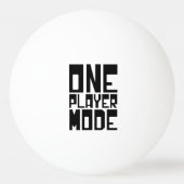 ÉÉN SPELMODUS PINGPONGBAL (Voorkant)