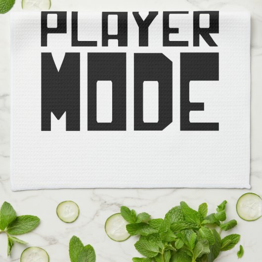 ÉÉN SPELMODUS THEEDOEK (Gevouwen)