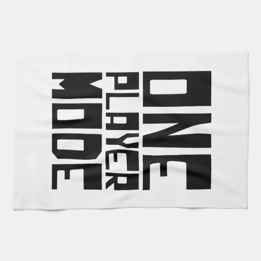 ÉÉN SPELMODUS THEEDOEK (Horizontaal)