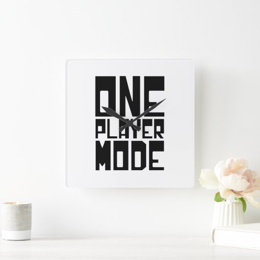 ÉÉN SPELMODUS VIERKANTE KLOK (Huis)