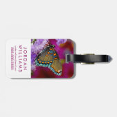 Een Spicebush Swallowtail Vlinder Bagagelabel (Achterkant horizontaal)