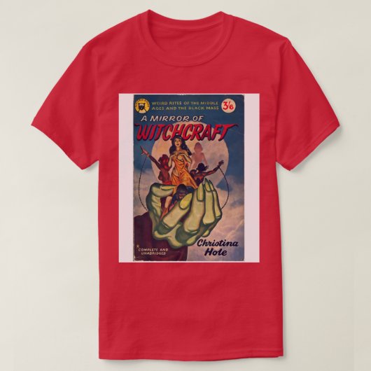 Een spiegel van hekserij t-shirt (Design voorkant)